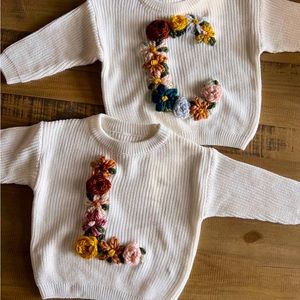 Handmade Embroidered design Sweaters